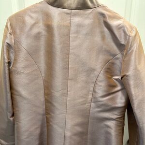 Elegant Metallic Blazer